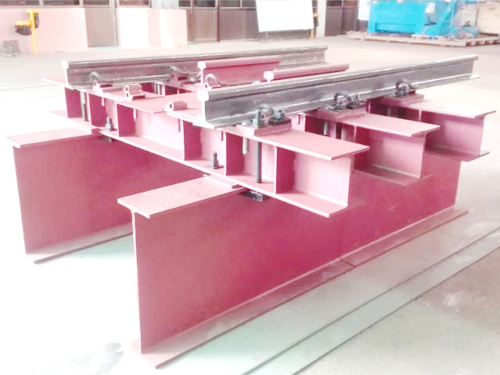Steel sleeper production for Myanmar Railway track renewal